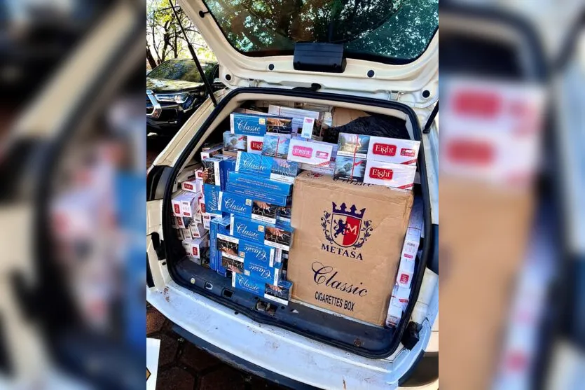  O suspeito reside na cidade de Cornélio Procópio e tem antecedentes criminais 