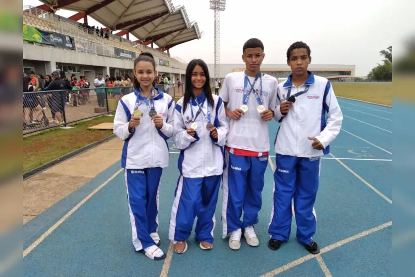  Os atletas conseguiram bons resultados nesse final de semana durante a realização do campeonato em Cascavel 