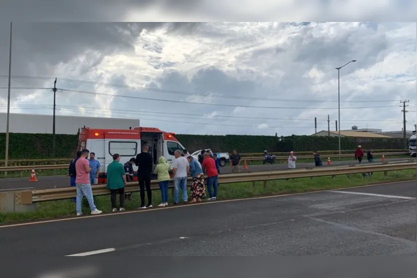  Um ciclista morreu após ser atropelado na BR-369, entre Apucarana e Arapongas, próximo da empresa Nortox 