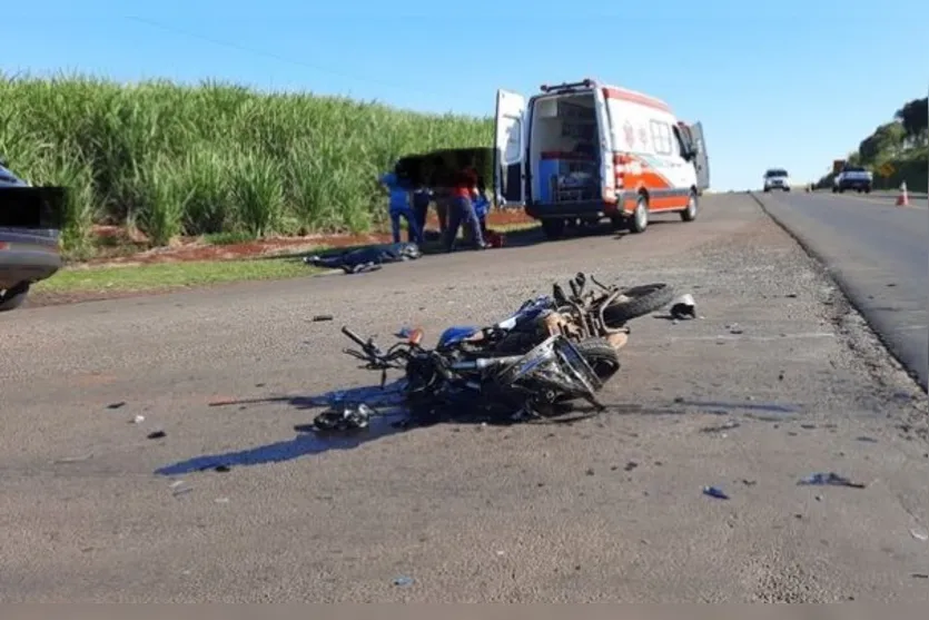  Um homem, de 38 anos, morreu após um grave acidente no trevo de São José 