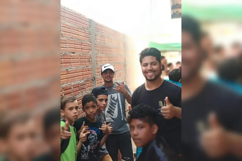 Voluntários realizam festa de Dia das Crianças no Solo Sagrado