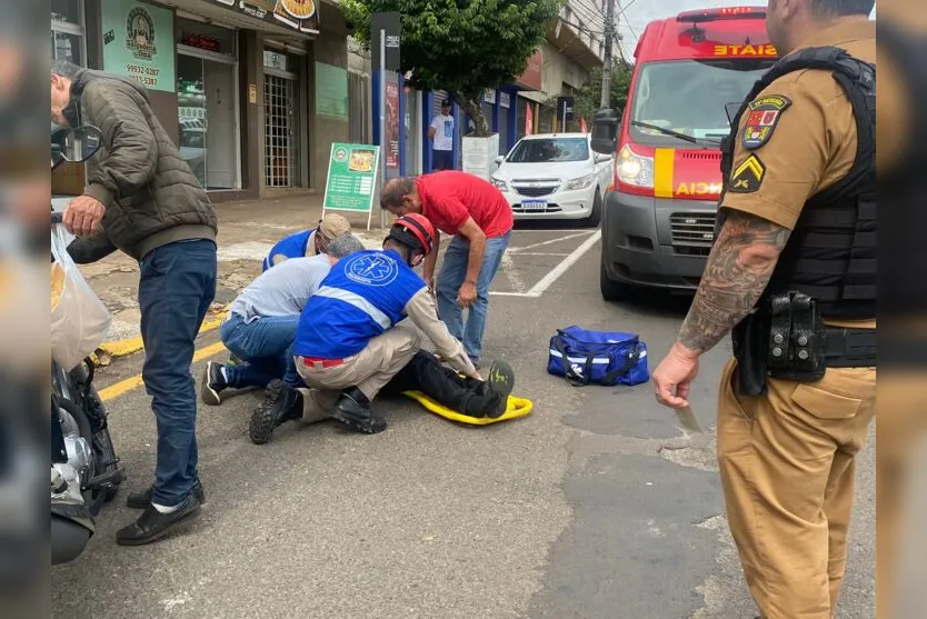  A Polícia Militar (PM) também prestou apoio na ocorrência 