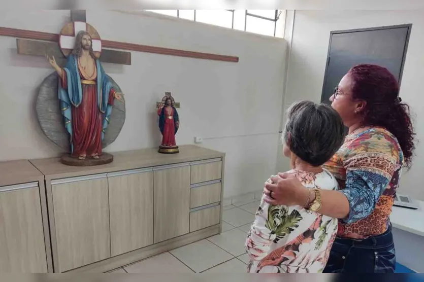  A entrega das imagens será neste domingo, durante a missa das 19 horas na Paróquia Santíssima Mãe de Deus / Foto: Ivan Maldonado 