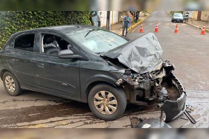  A motorista do Onix, de 35 anos,  contou que mora em Sarandi 