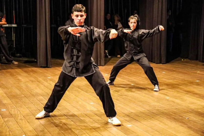  A oficina de artes marciais é ministrada em todas as escolas municipais que ofertam a Educação Integral 