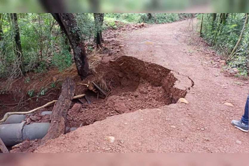  Alguns trechos se encontram intransitáveis 