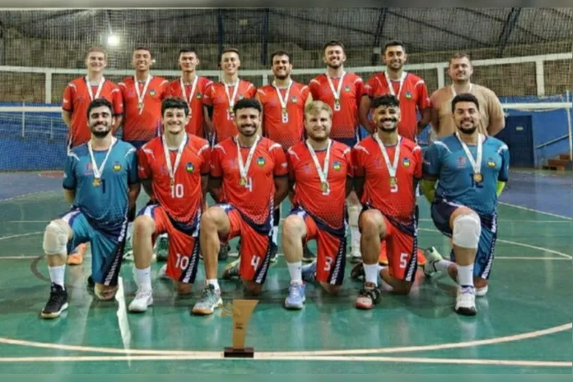 Apucarana conquista ouro no voleibol masculino e feminino dos JAVI's