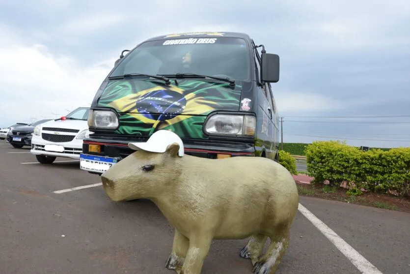 ‘Capivara da estrada’: jovem de Apucarana quer conhecer o mundo; veja