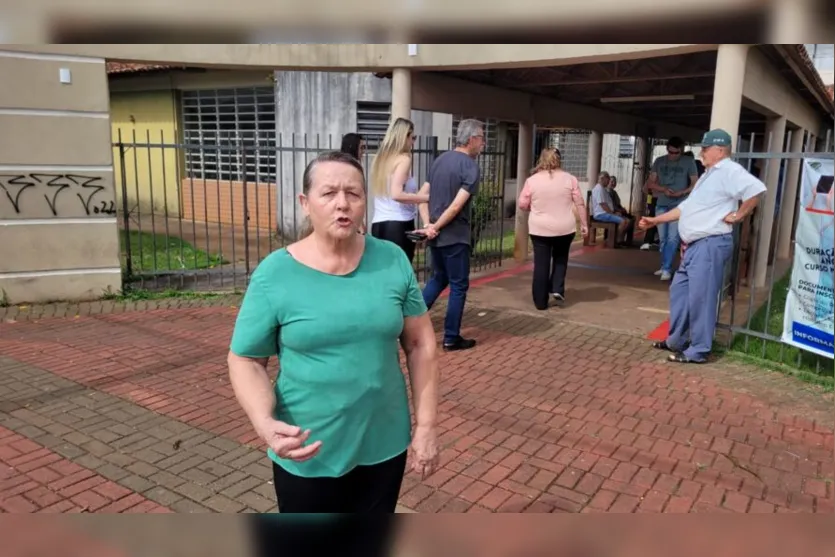  Costureira autônoma Iolanda Ananias, 73 anos, não abriu mão de votar 