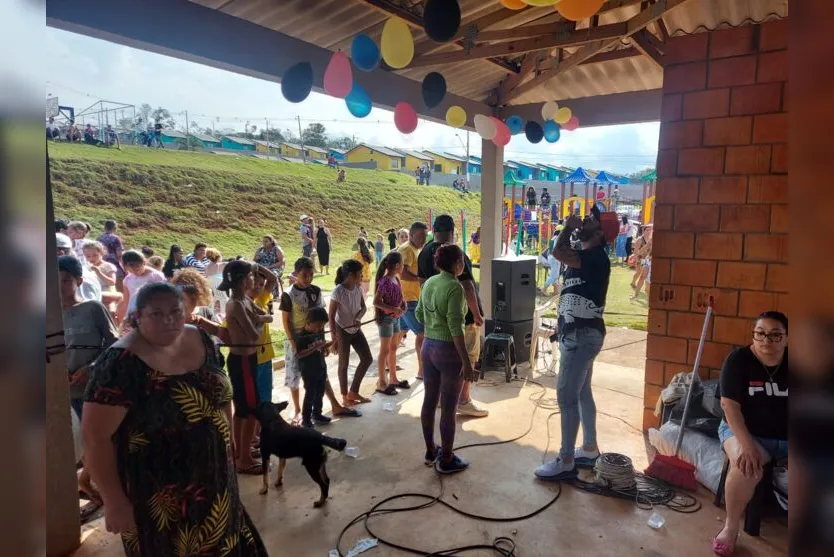 Festa de Dia das Crianças no 'Solo Sagrado' reúne mais de 800 pessoas