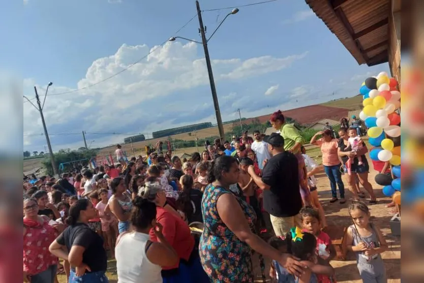 Festa de Dia das Crianças no 'Solo Sagrado' reúne mais de 800 pessoas