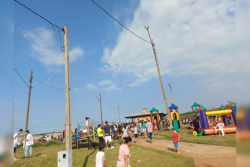 Festa de Dia das Crianças no 'Solo Sagrado' reúne mais de 800 pessoas