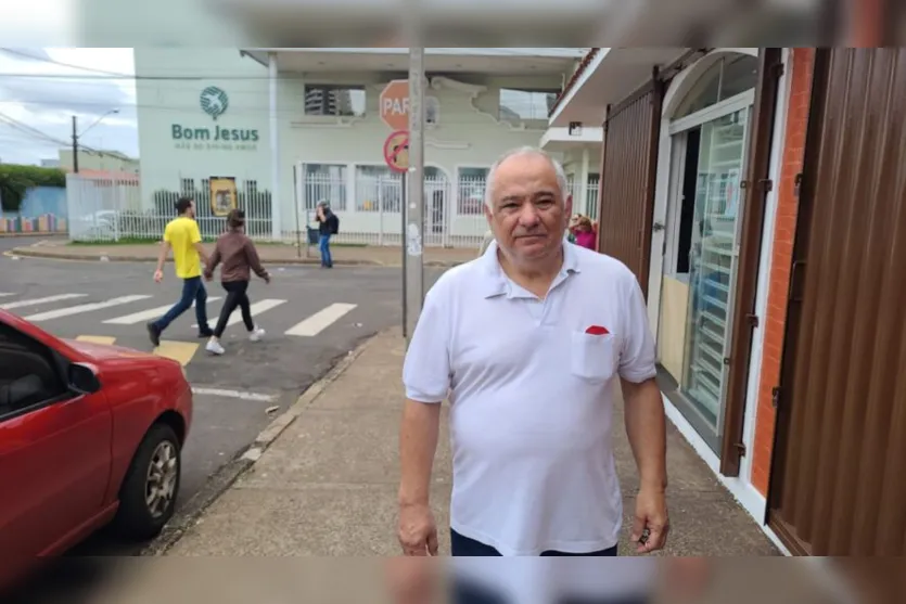  Nelson Gonçalves de Souza, 64 anos, disse que não enfrentou filas para votar 