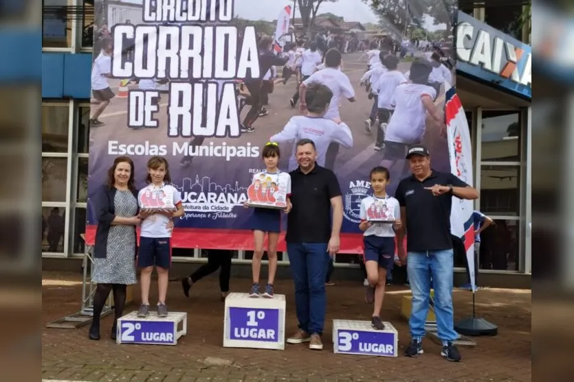  Nesta 4ª etapa do Circuito, a premiação foi entregue aos alunos pelo vice-prefeito Paulo Vital 