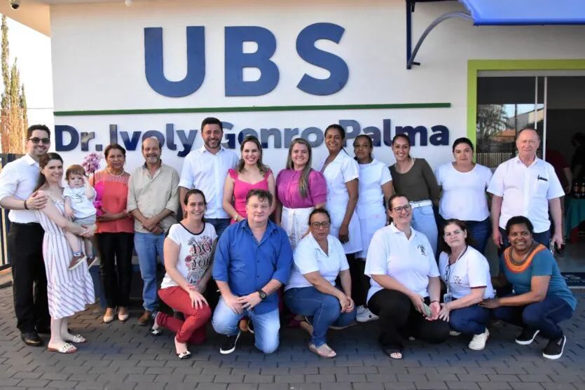  Nesta quarta-feira, a reinauguração aconteceu na UBS Dr. Ivoly Genro de Palma 