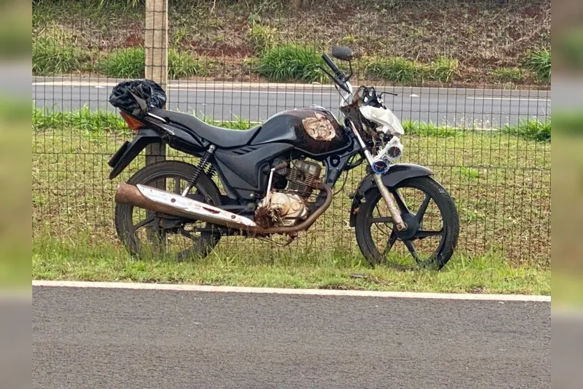  Acidente de trânsito registrado na BR-376, próximo ao distrito da Vila Reis em Apucarana. 