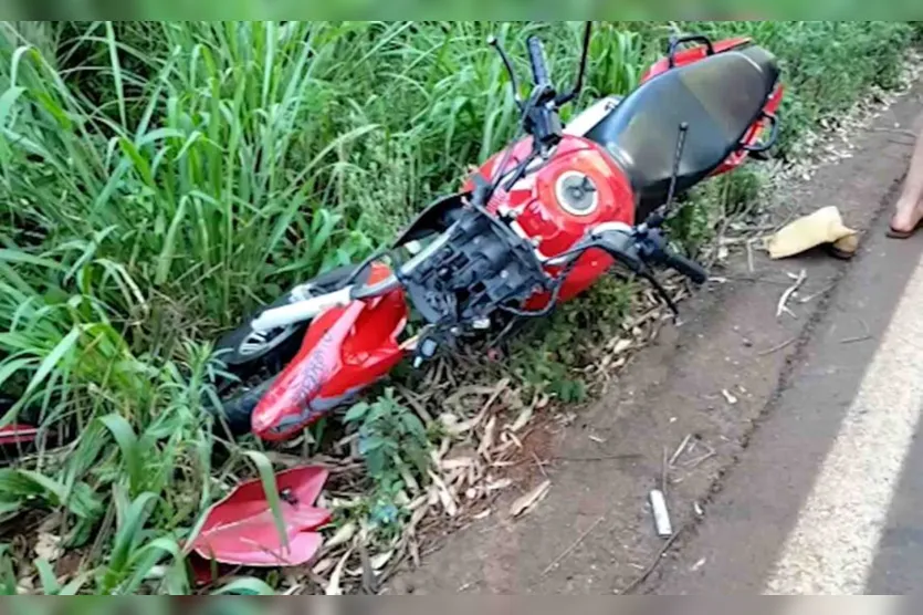  Acidente foi na tarde deste domingo (6) na estrada Rio da Paz, região sul de Cascavel 