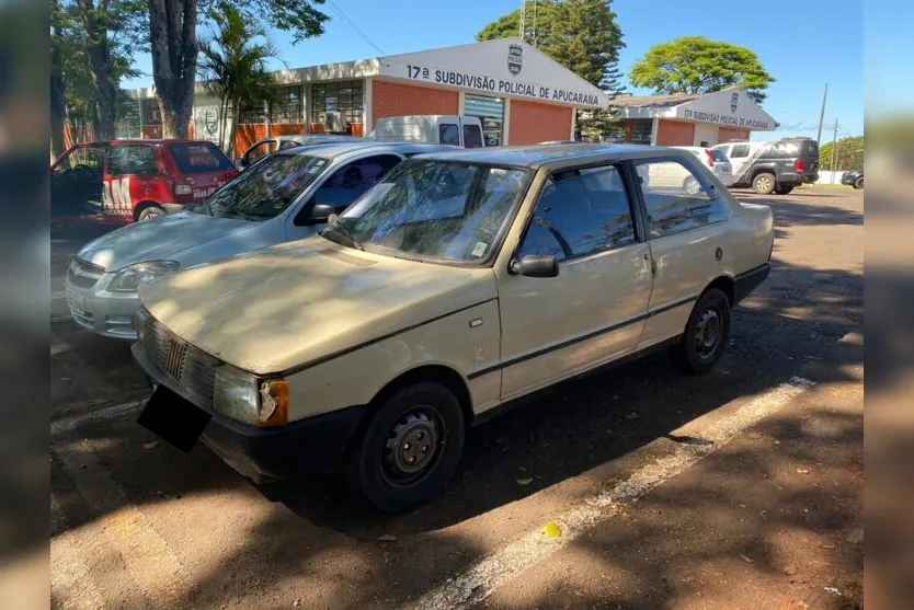  Após checagem do veículo envolvido, foi constatado alerta de furto 