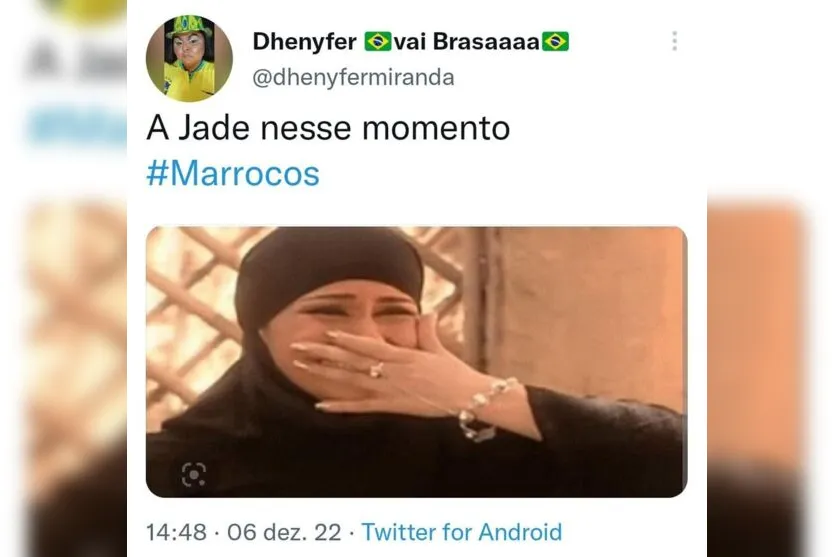 Brasileiros comemoram vitória do Marrocos com memes de 'O Clone'; veja