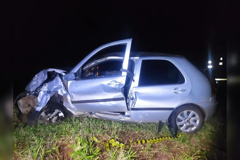  Colisão aconteceu entre Cambira e Novo Itacolomi e deixou um morto e três feridos. 