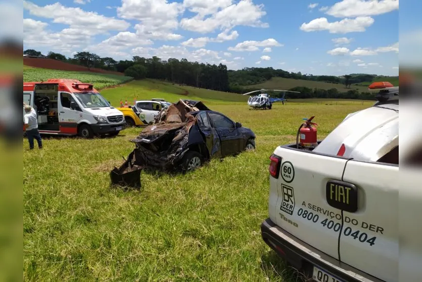  Helicóptero do Samu de Maringá foi chamado 