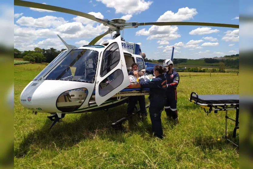  Helicóptero do Samu de Maringá foi chamado 