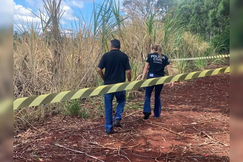  Investigadores da Polícia Civil de Apucarana foram até o local 