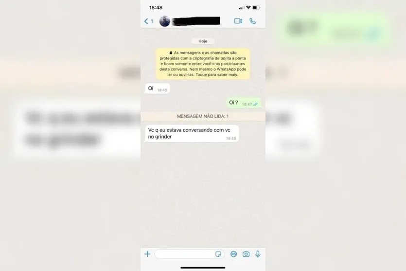Morador de Apucarana denuncia perfil falso em app de namoro