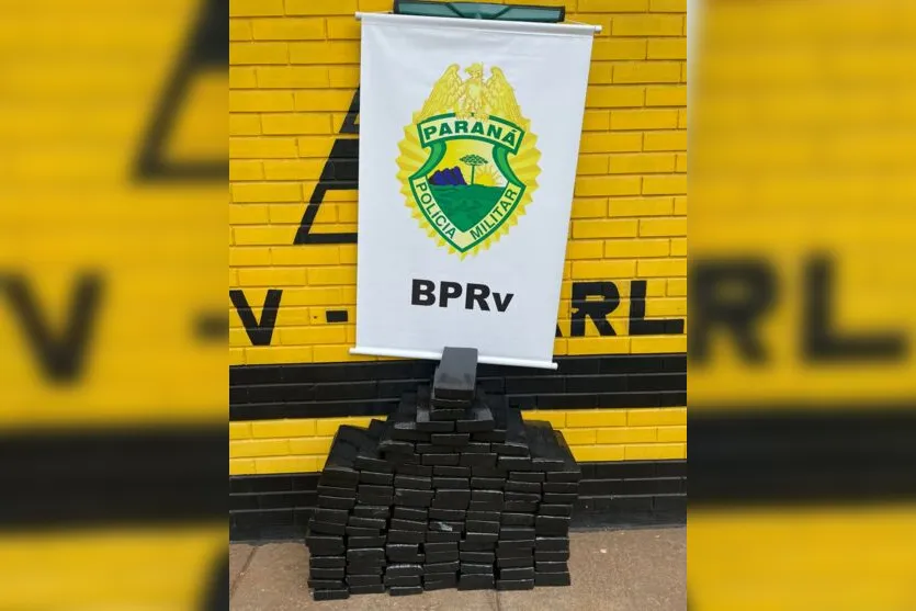 Motorista é preso com quase 200 quilos de maconha no Paraná