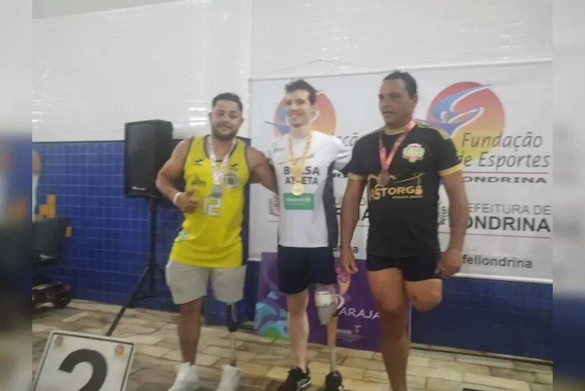  Na modalidade de atletismo, o paratleta Luciano Marques conquistou a medalha de bronze 