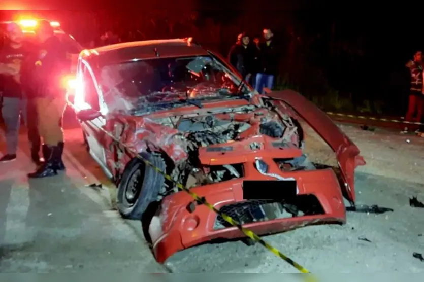  O acidente foi  na Rodovia dos Minérios, em Rio Branco do Sul, Região Metropolitana de Curitiba (RMC) 