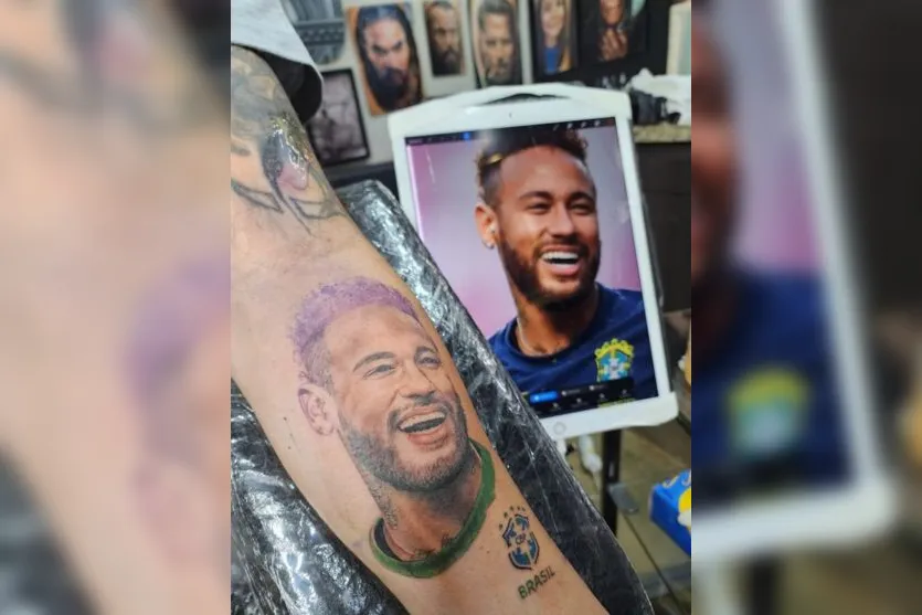  O morador de Nova Friburgo, Rio de Janeiro, acredita que Neymar é uma peça importante para a conquista do hexacampeonato 