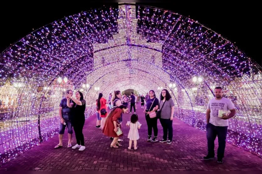 Papai Noel chega nesta quarta-feira (30) em Apucarana