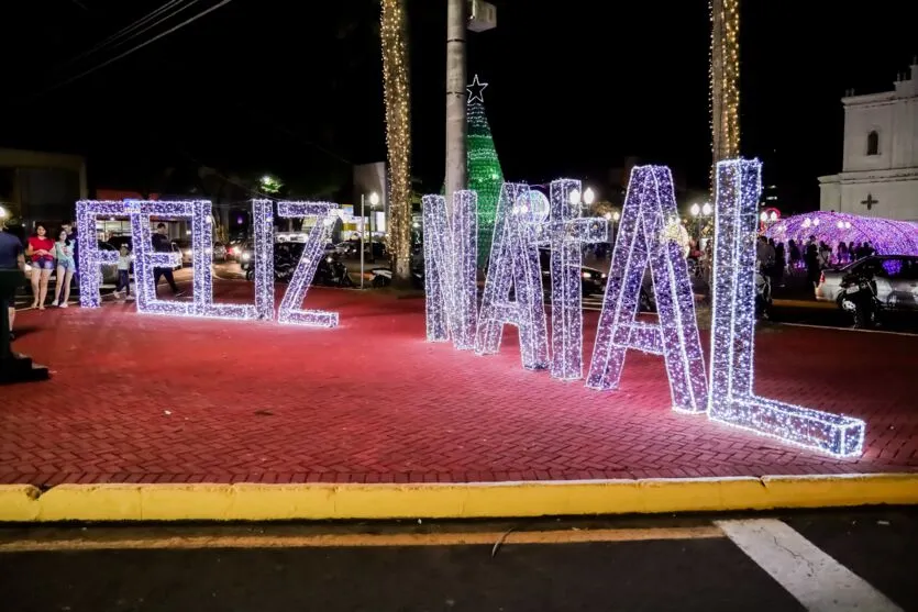 Papai Noel chega nesta quarta-feira (30) em Apucarana