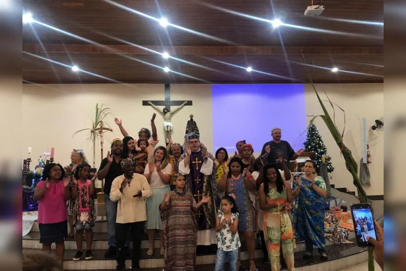  Paróquia do João Paulo durante a realização de uma Missa Afro 