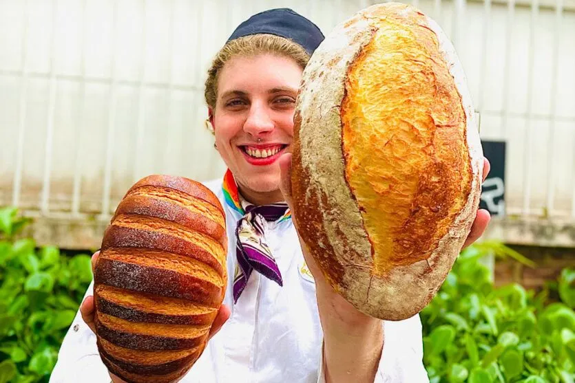  Um dos empreendimentos beneficiados é a padaria “O Pão que o Viado Amassou”, de Curitiba. 
