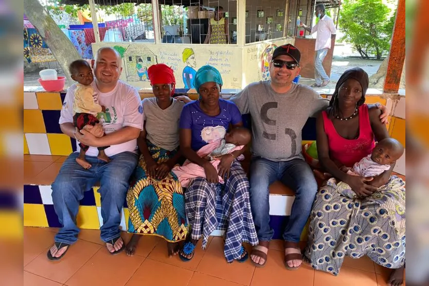  missão pastoral na África, em Bafatá região no centro-norte da Guiné-Bissau 