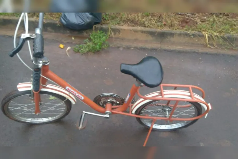  Bicicleta foi um dos objetos furtados da residência 