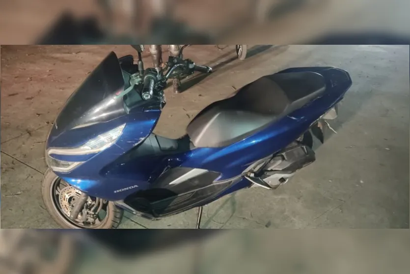 Casal é preso em Apucarana com moto furtada em Londrina