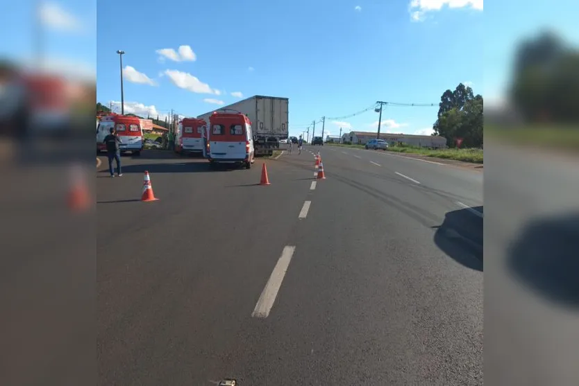  De acordo com a Polícia Rodoviária Estadual (PRE). Os veículos estavam no sentido Arapongas a Ribeirão dos Dourados 