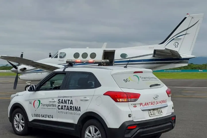  Estado transporta fígado de Santa Catarina para a RMC em apenas 30 minutos - 