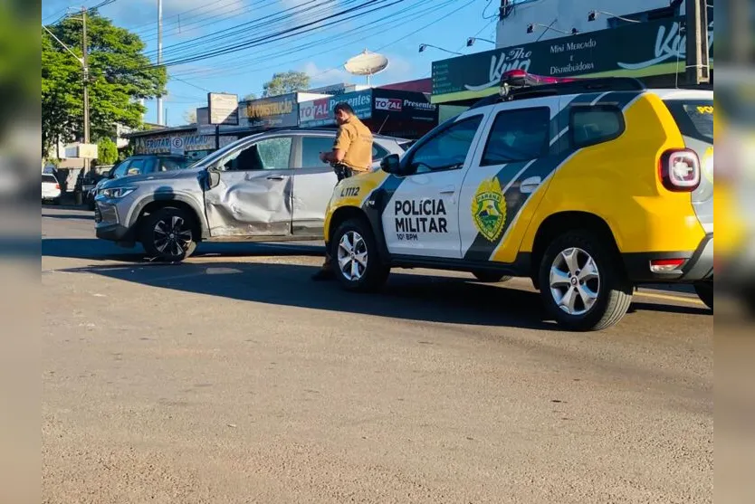 Motociclista inconsciente é atendido após acidente na Av. Aviação