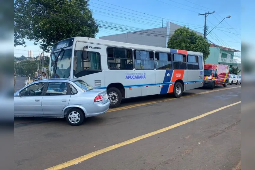  Na circular estavam dois passageiros e o motorista, que não ficaram feridos 