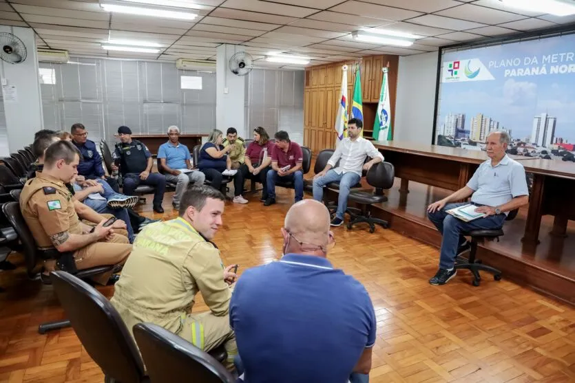 Reunião define segurança e locais da festa dos 79 anos de Apucarana