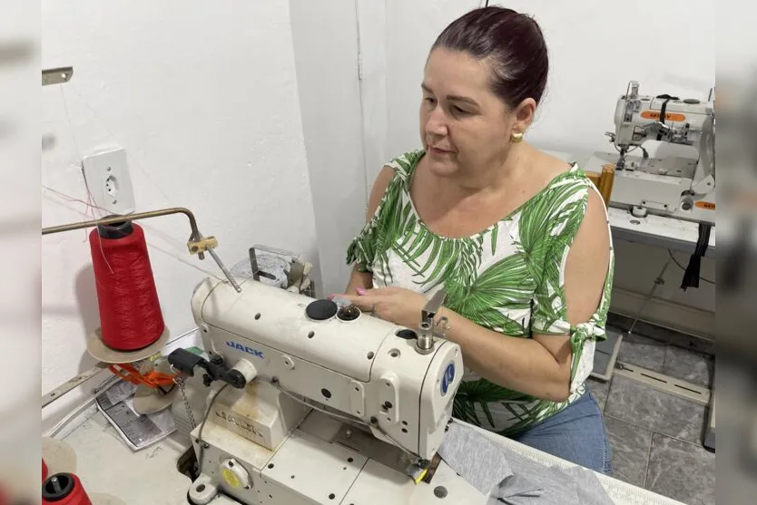  A empresária Rosângela Roça tem mais de 30 anos de experiência no ramo da confecção 