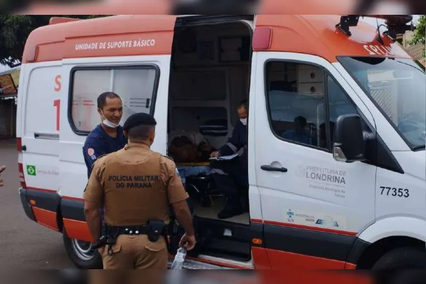 Homem é agredido a pauladas em bairro de Londrina