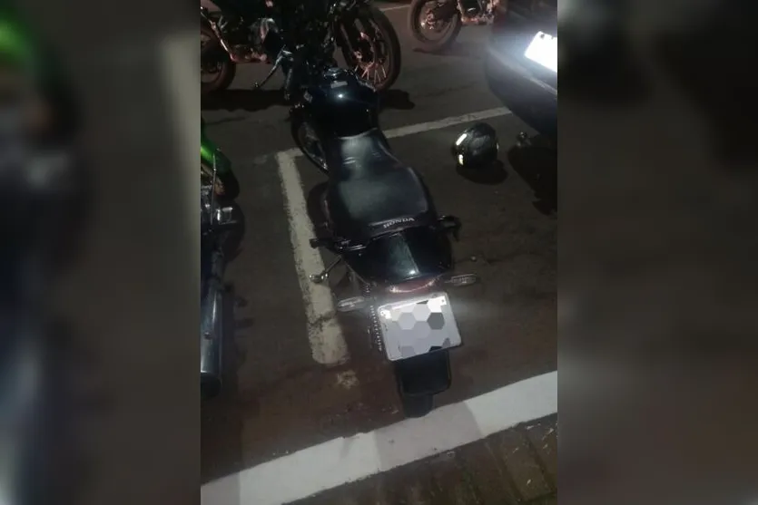 Homem é preso após tentar furtar moto com cabo de colher em Apucarana