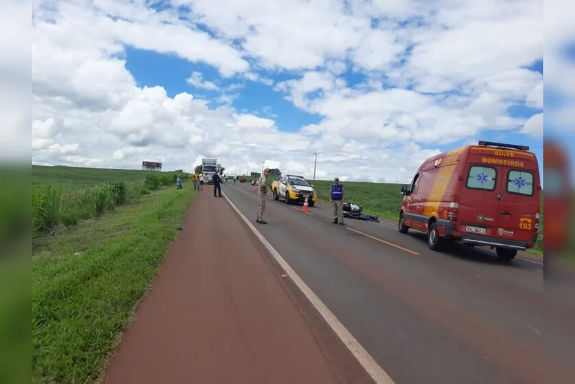  O acidente aconteceu na tarde deste domingo 