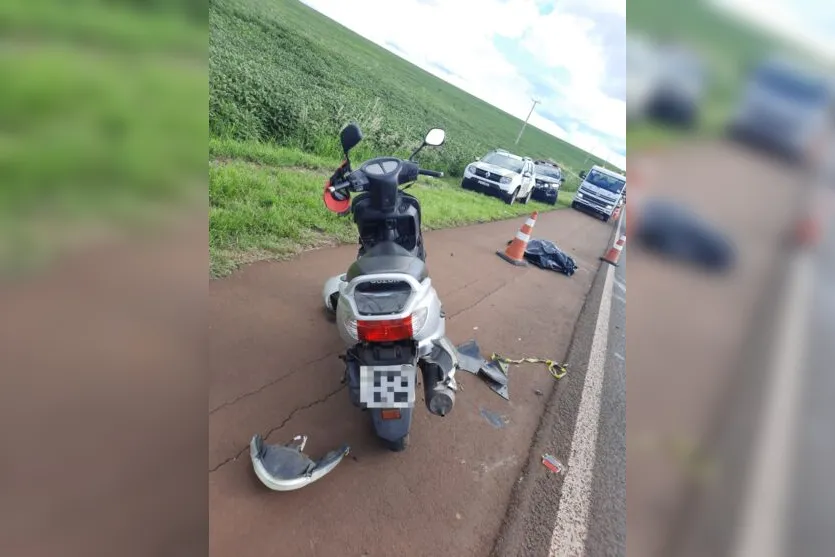  O acidente aconteceu na tarde deste domingo 