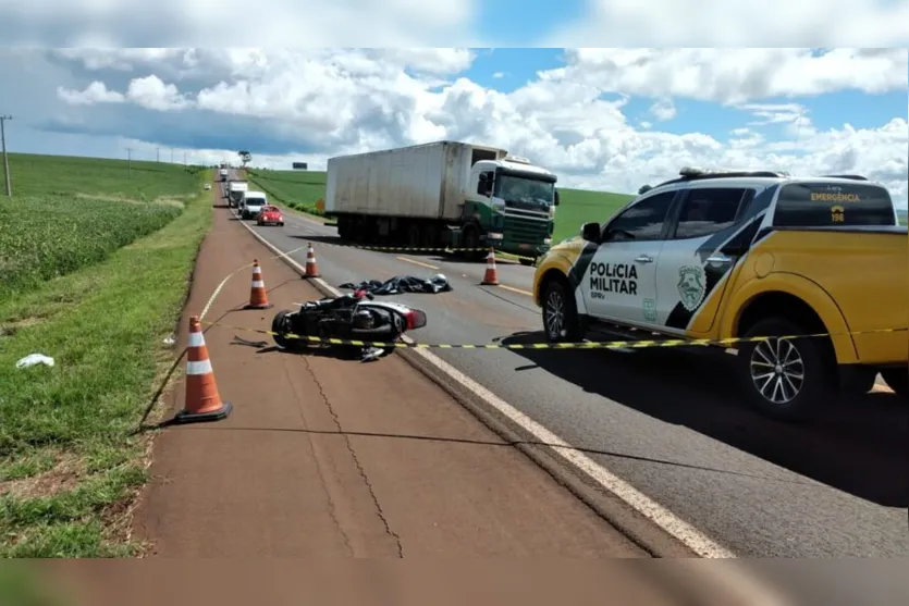  O acidente aconteceu na tarde deste domingo 